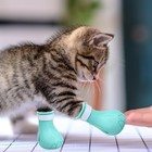 Silicone Cat Paw Nail Caps Anti-scratch Claw Covers 4pcs Pet Shoes