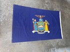 Vintage New York State  Flag Blue 3   x5    Cotton Valley Forge