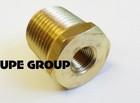 Brass Hex Bushing Reducing Npt Threads Pipe Fitting 1 2 Male X 1 8 Female