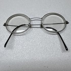 Vintage Round Wire Rim Eyeglasses With A Classic Antique Design