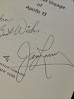 Jim Lovell  signed  Lost Moon Book - Gemini   Apollo 8   13 - Nasa Astronaut