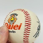 Vintage Fukuoka Daiei Hawks Commemorative Baseball Npb Japan Facsimile Autograph
