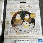 Lot Of 4 Harry Potter Birthday Party Items Candle Stencil Cupcaketoppers