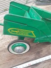Vintage Murray Pedal Car pedal Tractor Green Dump Trac Trailer   Cart wagon rare