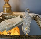 Vintage Ornate Gold Filigree Mirrored Tray Vanity Decorative Rectangle 14x10x1 5