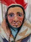 11  Early Mary Frances Woods Native American Indian Brave Smoking Doll 1910-1920