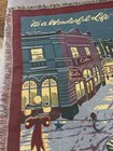 It   s A Wonderful Life Tapestry Blanket Vintage 1993 Bedford Falls Goodwin Weaver