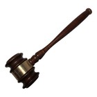 Vintage 10  Wooden Honorary Gavel Hammer