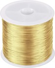 Jewelry Wire - 328ft 26 Gauge Tarnish Resistant Copper 0 4mm X 100m  gold 