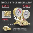 Professional Air Acetylene Torch Kit  Turbo Torch Set For Metalworking   Welding