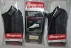 6 Pairs Snap-on Socks Men s Low Profile Black Large  free Ship  Made In Usa  new