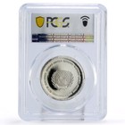 Kenya United Nations Un Woman Building Architecture Sp69 Pcgs Silver Medal 1979