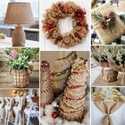 40 X 5 Feet Burlap Fabric Roll Burlap Fabric By The Yard Natural Jute Garden