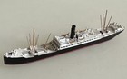 Vintage 1 1250 Cm Metal Waterline Model Cargo Liner Edfu No  260 Ship