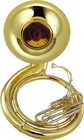 Yamaha Ysh-411 Series Brass Bbb Sousaphone Ysh411 Lacquer - Instrument Only
