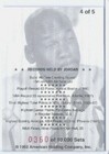 Michael Jordan 1993  autographed  American Holding Golf Card  4 Of 5 Ltd 10 000
