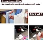 3 Pack Replacement Keys For Baby Proofing Magnetic Cabinet Locks 3
