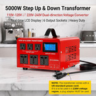 Sunshun 5000w Step Up Down Voltage Transformer 110v 220v Converter