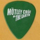 Motley Crue 1997 Vs The Earth Concert Tour Rare Vintage Collectible Guitar Pick