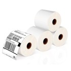 Fanfold   Roll 4 x6  Direct Thermal Shipping Labels For Zebra Eltron And Rollo