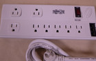 Tripp Lite Tlp808teltaa 8-outlet Power Strip Surge Protector   Telephone Lines