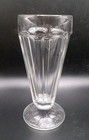 Vintage Soda Fountain ice Cream milkshake  Thick   Heavy 3  X 7  Serving Glass 