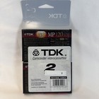 Sealed Lot Of 2 Tdk Hi8 Mp 120 Camcorder Videocassette Tapes