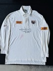 Match Worn Ian Healy 1998 - 1999 Queensland Bulls Worn And Signed Used Shirt     
