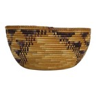 Southwest Native American Navajo Geometrical Woven Basket C1910