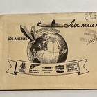 1946 Air Capital Of The World La 1st Flight Cover Twa  Pan Am  American  United