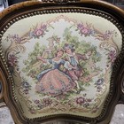 Chateau D ax French Provincial Armchair  Louis Xv Style Dancing Couple