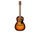 Fender Cp-60s Parlor Acoustic Guitar - 3-color Sunburst W  Walnut Fb