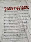 1989 The Who My Generation Concert Tour Shirt Music Memorabilia Vintage Band