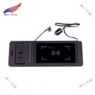 Car Wireless Phone Charger Fast Charging Mat Pad For Ford F150 2015-2020 Console