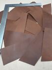 Scrap  By Sqft Top Grain Cow Hide  9 10 Oz  Leather Crafts Color Coffee Brown
