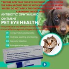 Terramy Veterinary Eye Ointment For Animals   Made Tgf4   Supports Eye Health