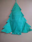 Avon Countdown To Christmas Advent Calendar Fabric Tree W  Santa Vintage 1995