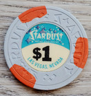  1 Las Vegas Stardust Vintage Casino Chip - V3