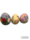 Easter Egg Needle Felted Wool Folk Art Cottage Core Primitive