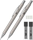 Metal Mechanical Pencils  0 9mm  2 Pack  Pencil Mechanical  Lead Pencil  Metal M