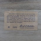1938 Hampton New Hampshire 300th Anniversary Wooden Nickel