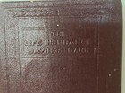 Vintage The Life Insurance Savings Bank a Life Policy Is A Life Preserver
