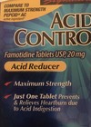 Kirkland Acid Controller Famotidine 20mg Acid Reducer 125 Tablets New Exp 10 25