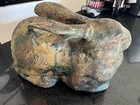 Vintage  Patinated Cast Iron Or Bronze  Rabbit Bunny C Of O Said Japan