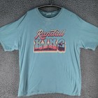 Randall King T-shirt Size Xl Turquoise Unisex Cotton Country Music Rodeo Concert