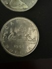 Canada Silver Dollar Mixed 1965   1966 Bu Uncirculated   800 Fine  Lot Of 20