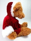 Vintage Russ Berrie Kris Santa Bear 19  Stuffed Supper Soft Plush Lovey Nice 