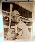 Vintage 1960 s Ernie Banks Chicago American Newspaper Poster Parade Supplement