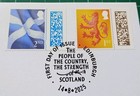 2025 Scotland 1st   2nd Barcode Regional Definitive Fdc Edinburgh Pl Fdi Pmk