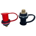 Remote Battery Jumper Terminals Universal Positive   Negative One Pair